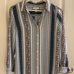 Charter Club long sleeve blouse